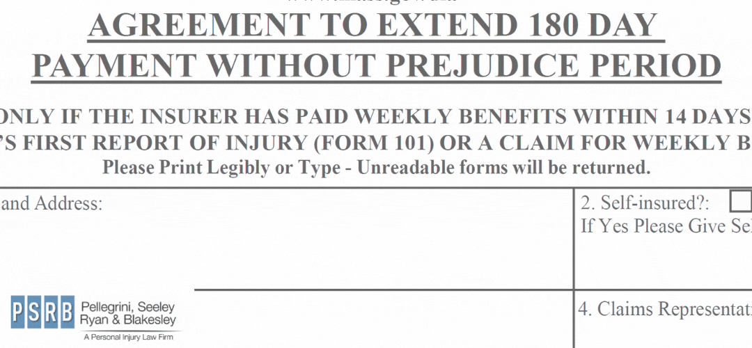Pay Without Prejudice Period in Massachusetts Workers Compensation PSRB